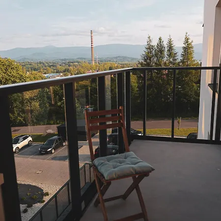 Apartmán M&d W Karkonoszach! 2 Sypialnie, Salon Z Aneksem, Balkon Z Widokiem Na Gory Jelení Hora