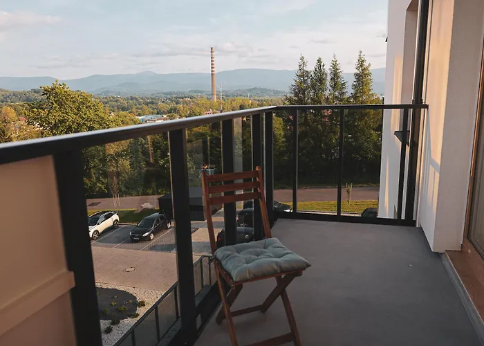 Lejlighed M&d W Karkonoszach! 2 Sypialnie, Salon Z Aneksem, Balkon Z Widokiem Na Gory Jelenia Góra