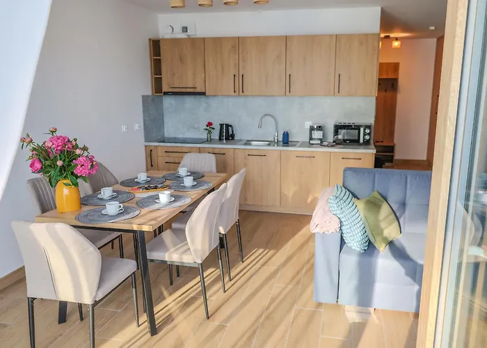 M&d W Karkonoszach! 2 Sypialnie, Salon Z Aneksem, Balkon Z Widokiem Na Gory